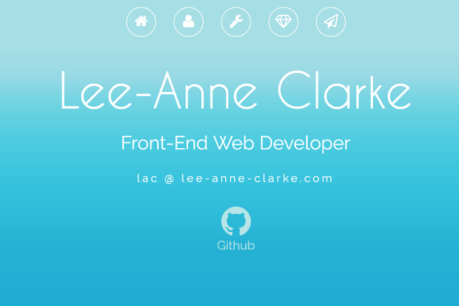 Lee-Anne-Clarke.com screen cap