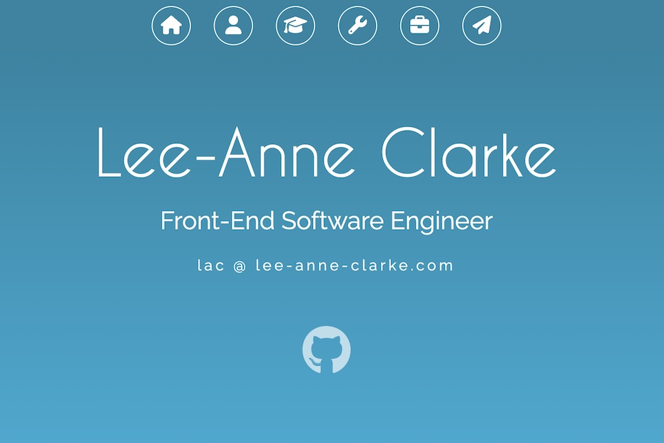 Lee-Anne-Clarke.com screenshot
