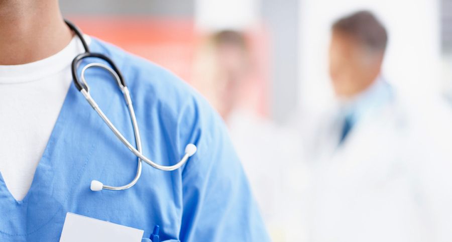 stock photo of doctor with a stethoscope